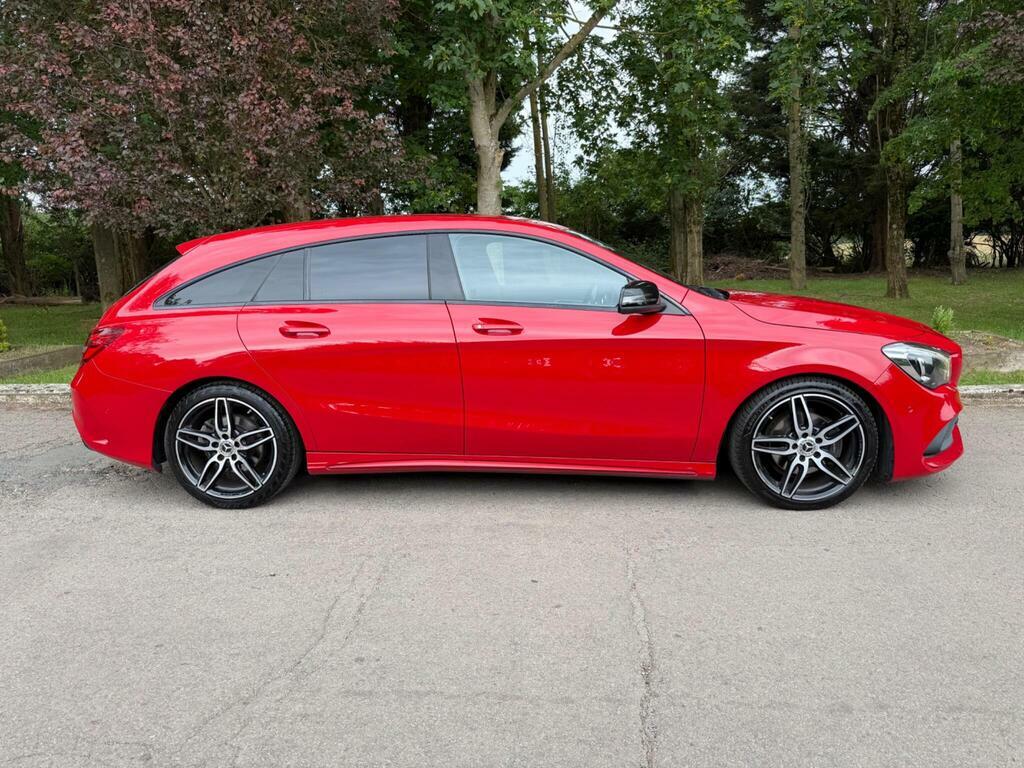 Mercedes-Benz CLA Class 2.1 Cla200d Amg Line Shooting Brake Euro 6 S S OY67WUT Red #6