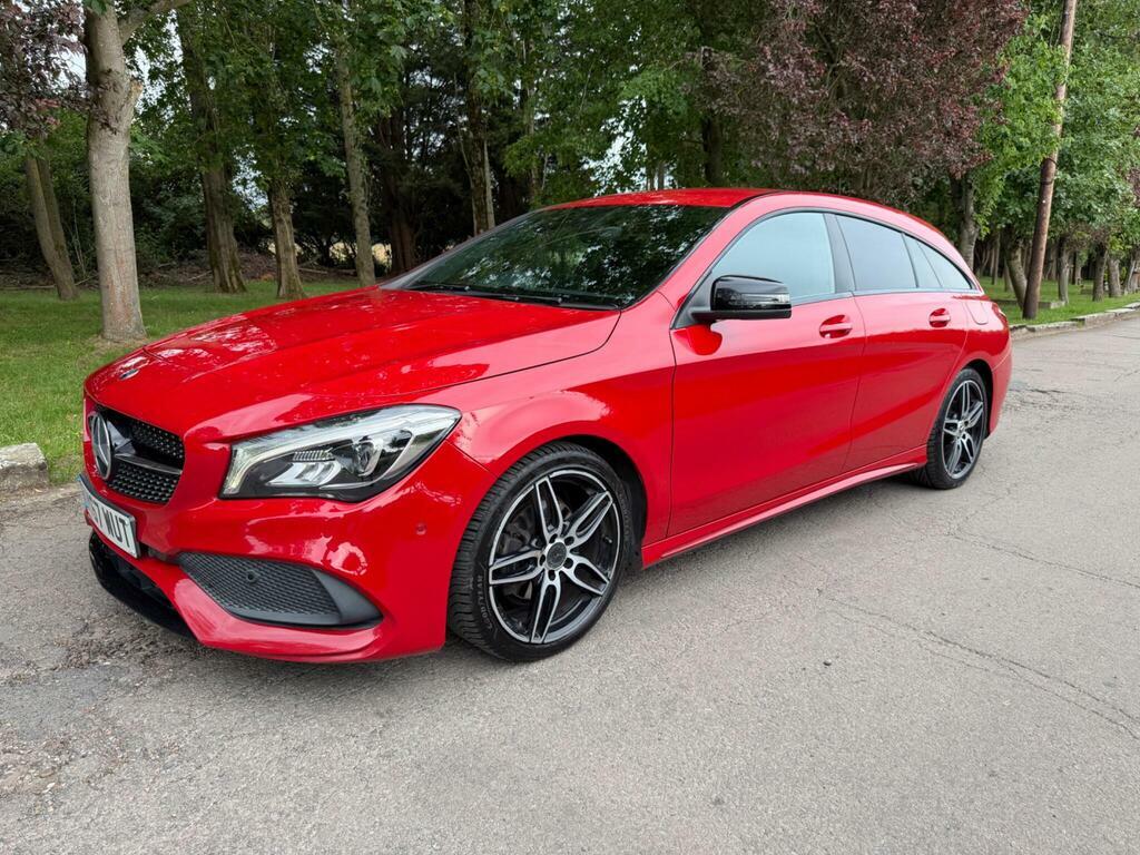 Mercedes-Benz CLA Class 2.1 Cla200d Amg Line Shooting Brake Euro 6 S S OY67WUT Red #2