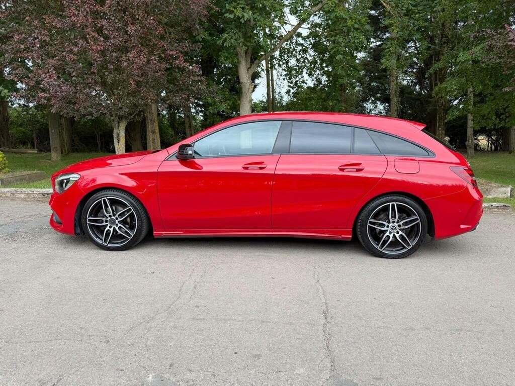 Mercedes-Benz CLA Class 2.1 Cla200d Amg Line Shooting Brake Euro 6 S S OY67WUT Red #5