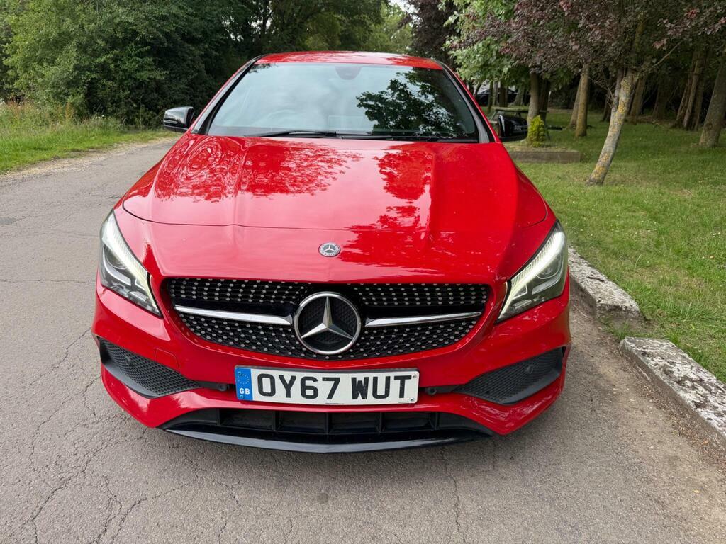 Mercedes-Benz CLA Class 2.1 Cla200d Amg Line Shooting Brake Euro 6 S S OY67WUT Red #3