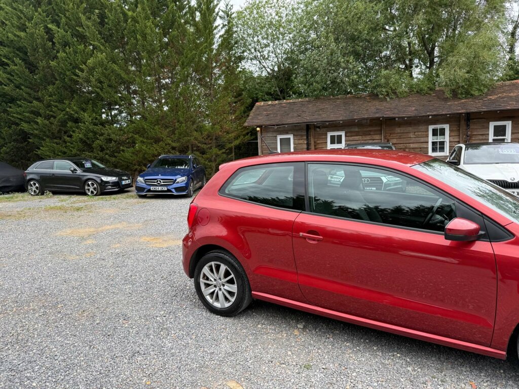 Volkswagen Polo 1.2 Tsi Bluemotion Tech Se Euro 6 Ss KW65BOV Red #5