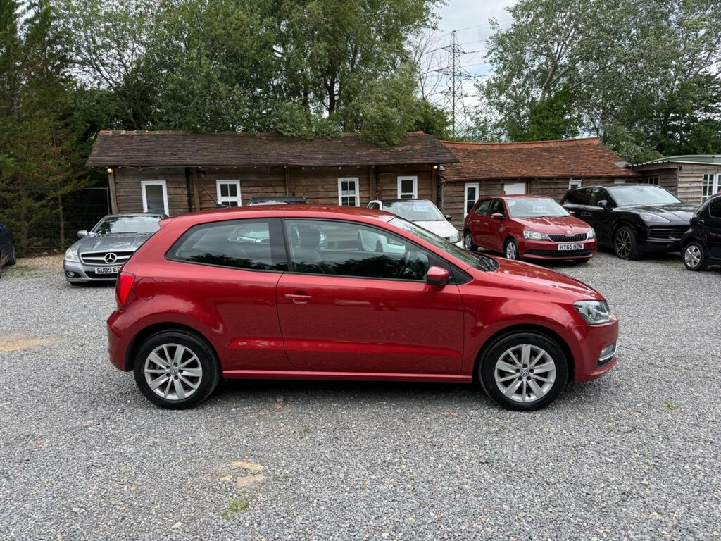 Volkswagen Polo 1.2 Tsi Bluemotion Tech Se Euro 6 Ss KW65BOV Red #6