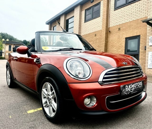 Mini Convertible 1.6 Cooper Convertible Euro 6 S HW63BHV Orange #4