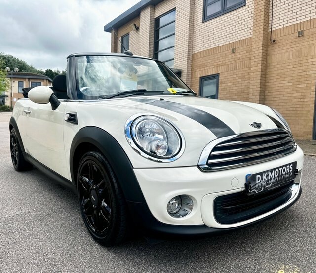 Mini Convertible One White #13