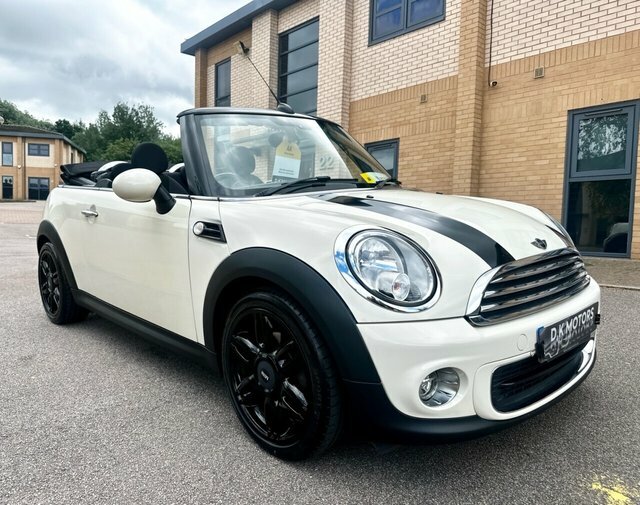 Mini Convertible One White #11