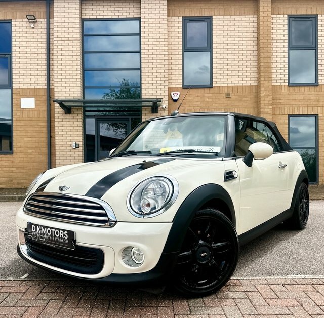 Mini Convertible One White #10