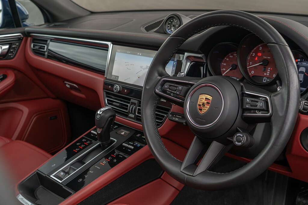 Porsche Macan T V6 S Blue #3