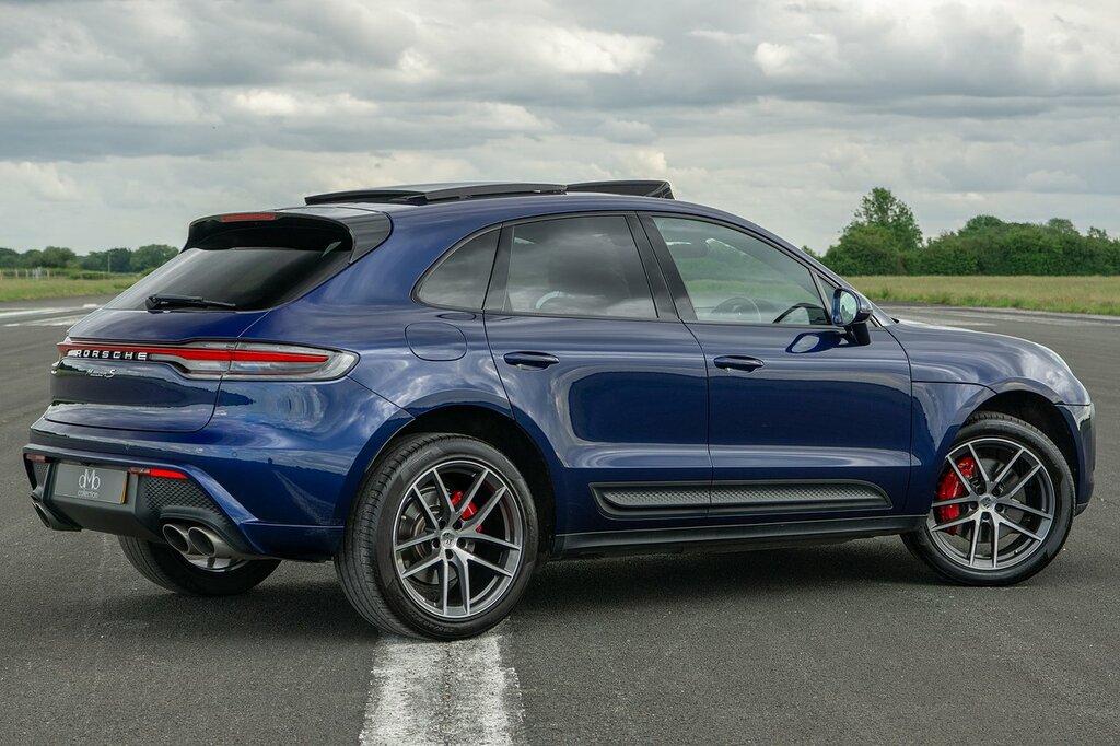 Porsche Macan T V6 S Blue #2