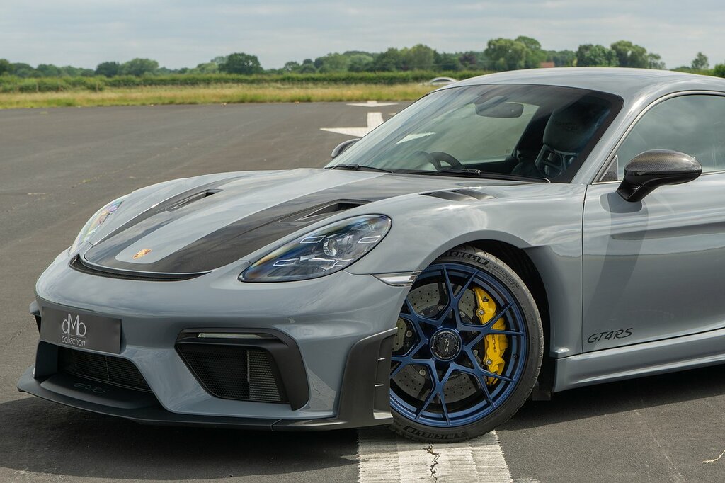 Porsche 718 Cayman Gt4 Rs Grey #5