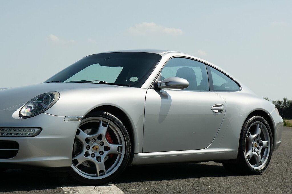 Porsche 911 997.1 Carrera S Silver #3