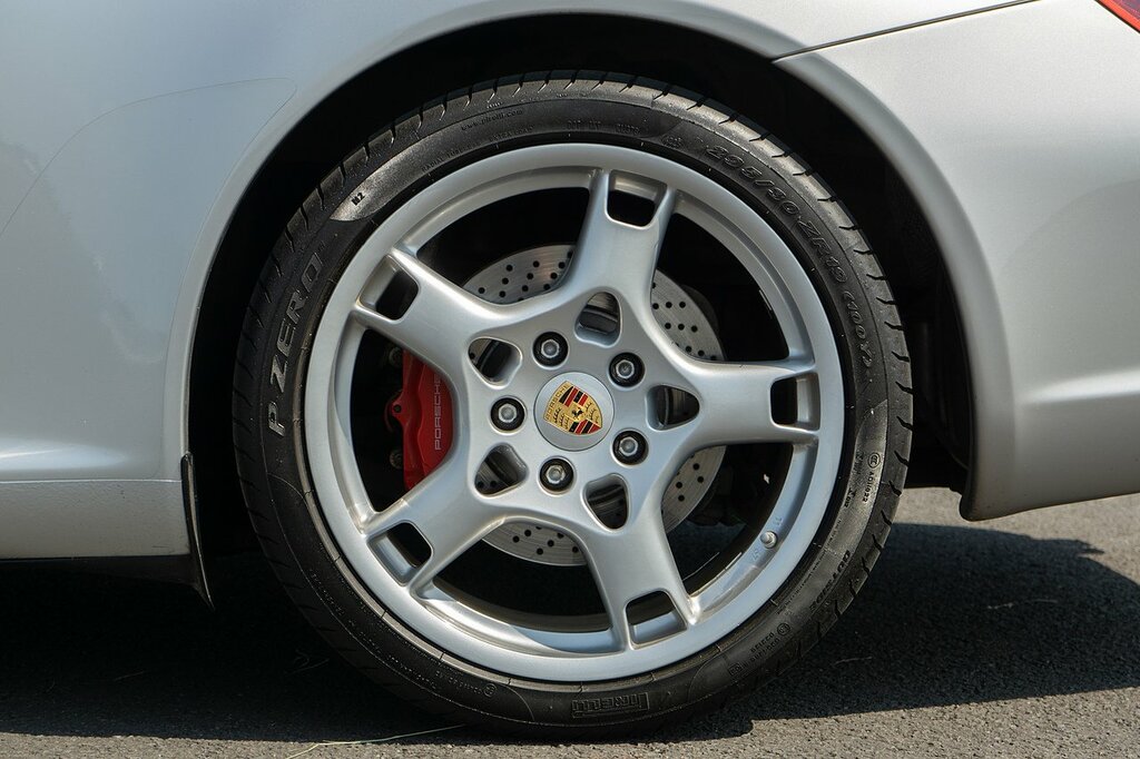 Porsche 911 997.1 Carrera S Silver #5