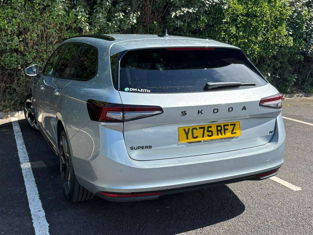 Skoda Superb 1.5 Tsi Iv Sportline Dsg YC75RFZ Silver #3