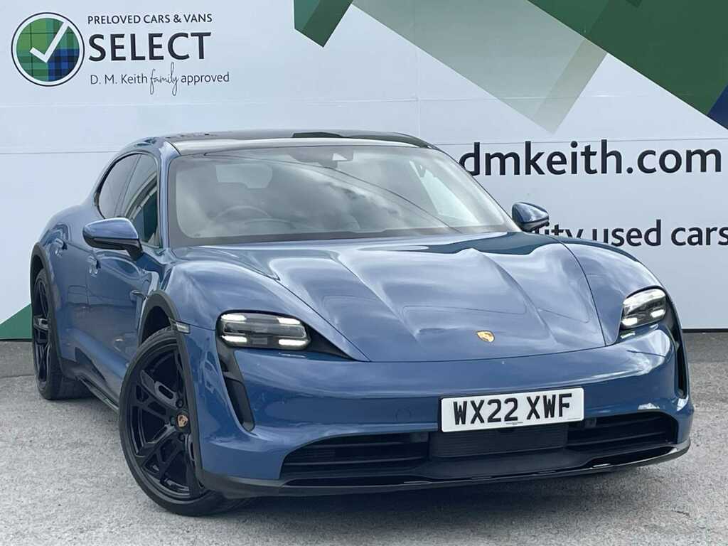 Porsche Taycan 420Kw 4S 93Kwh 22Kw Blue
