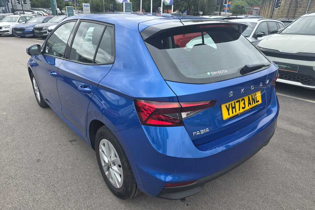 Skoda Fabia 1.0 Tsi Se Comfort YH73ANL Blue #3
