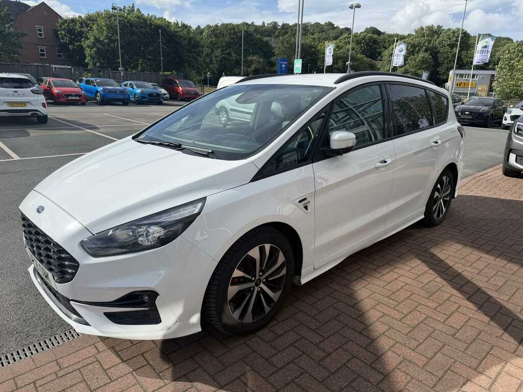 Ford S-Max 2.0 Ecoblue 190 St-line White #3