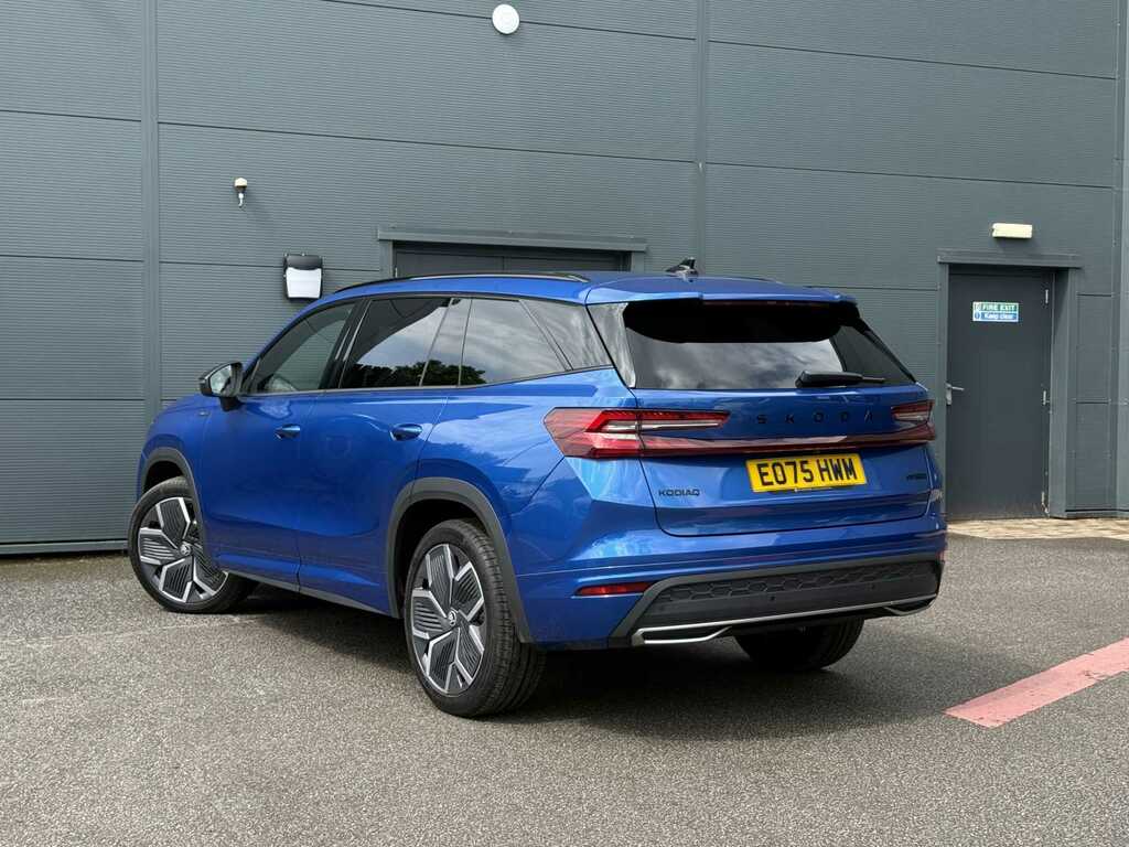 Skoda Kodiaq 1.5 Tsi E-tec Sportline Dsg 7 Seat EO75HWM Blue #3