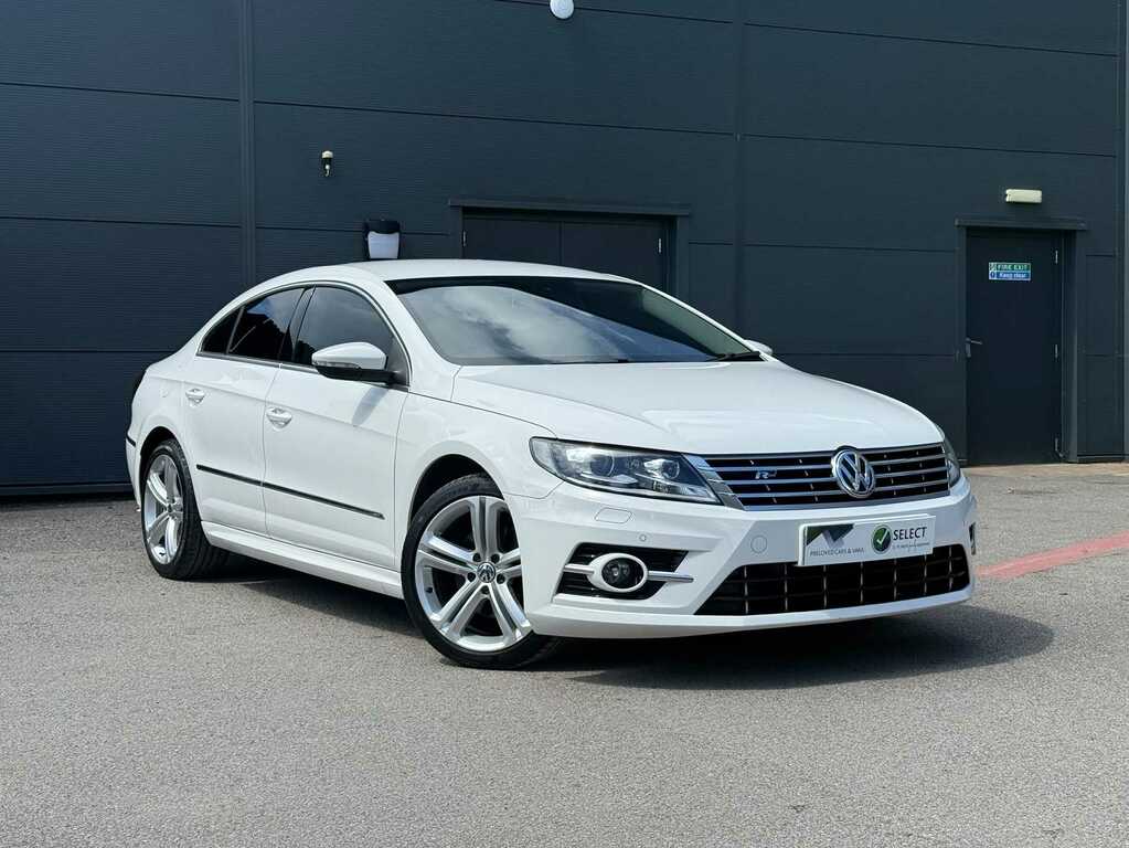 Volkswagen CC 2.0 Tdi 177 Bluemotion Tech R-line Dsg White