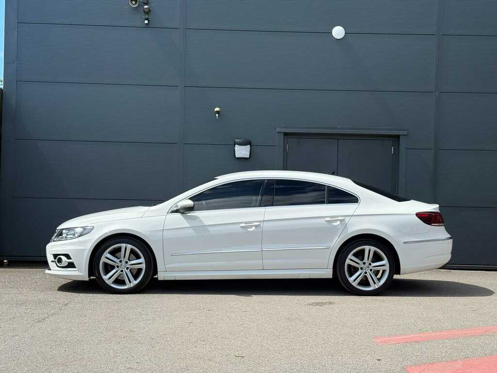 Volkswagen CC 2.0 Tdi 177 Bluemotion Tech R-line Dsg White #3