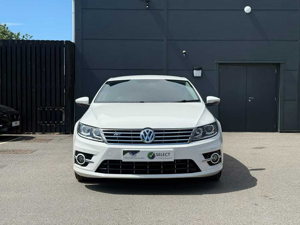 Volkswagen CC 2.0 Tdi 177 Bluemotion Tech R-line Dsg White #2