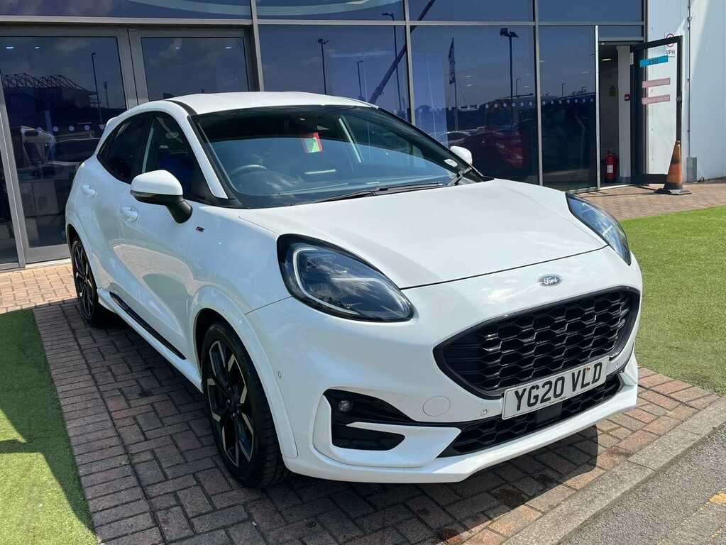 Ford Puma 1.0 Ecoboost Hybrid Mhev 155 St-line X White