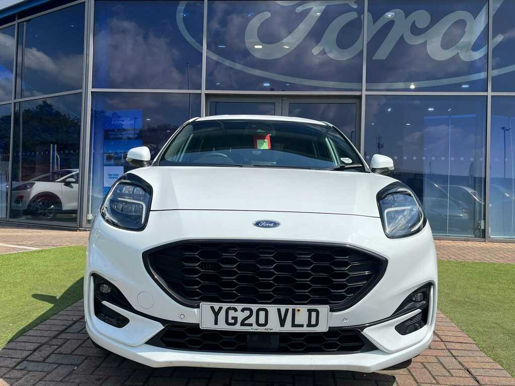 Ford Puma 1.0 Ecoboost Hybrid Mhev 155 St-line X YG20VLD White #3