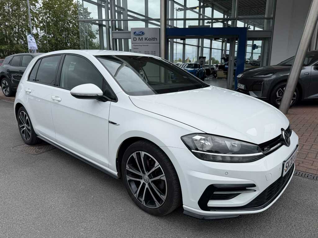 Volkswagen Golf 2.0 Tdi R-line Dsg White