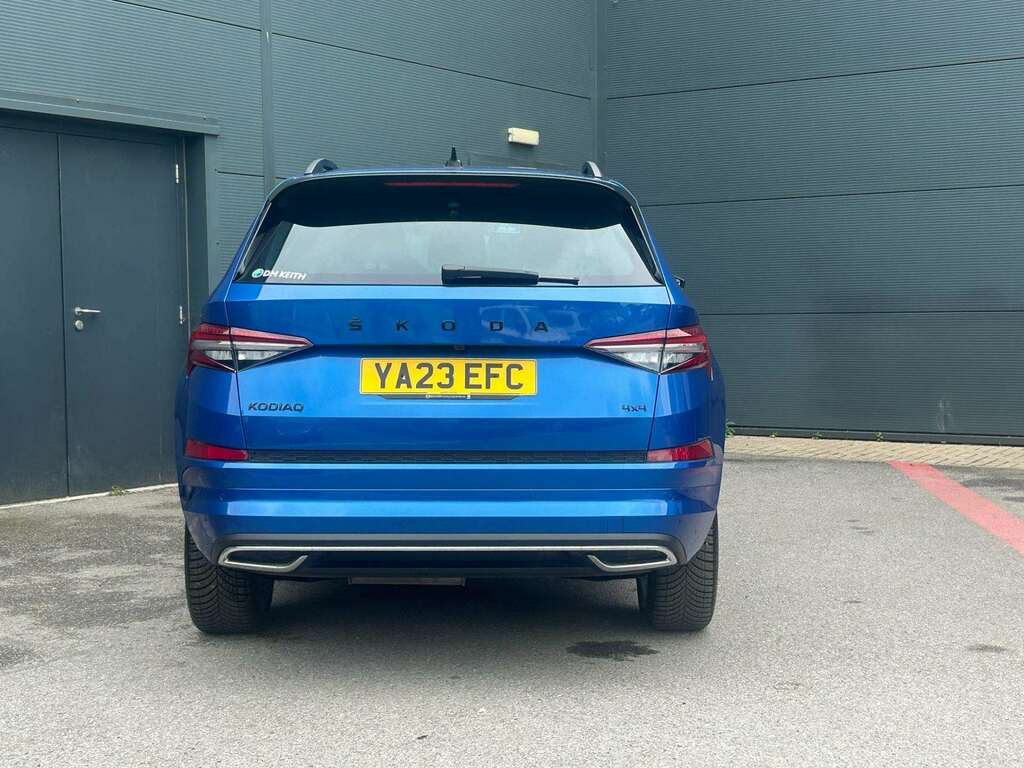 Skoda Kodiaq 2.0 Tdi Sport Line 4X4 Dsg 7 Seat YA23EFC Blue #6