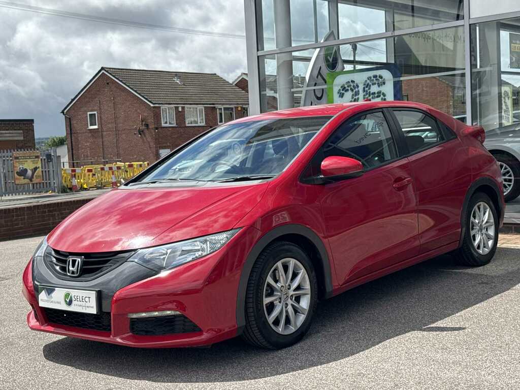 Honda Civic 2.2 I-dtec Se Red #3