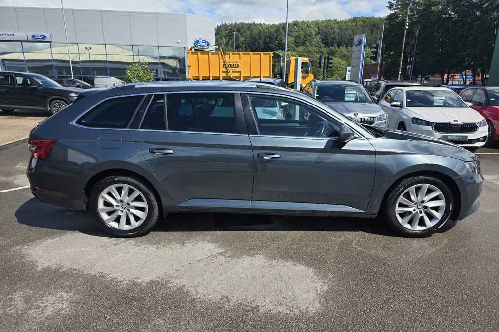 Skoda Superb 1.5 Tsi Se Technology Dsg GK69YWU Grey #4