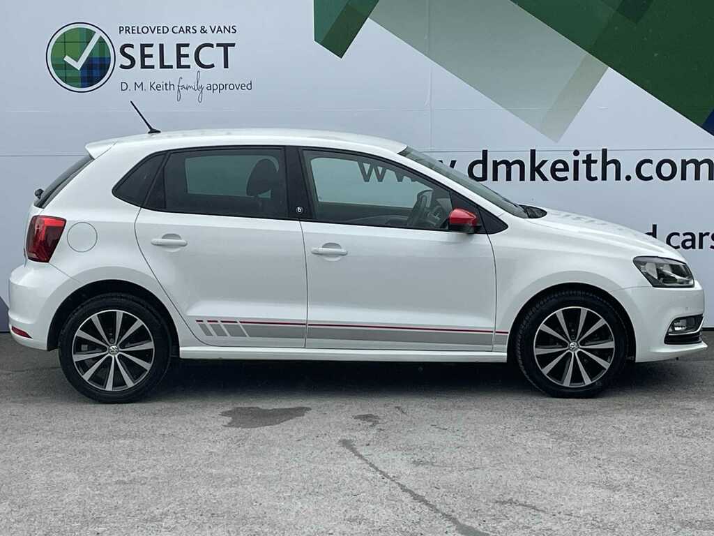 Volkswagen Polo 1.2 Tsi Beats MM17AXC White #2