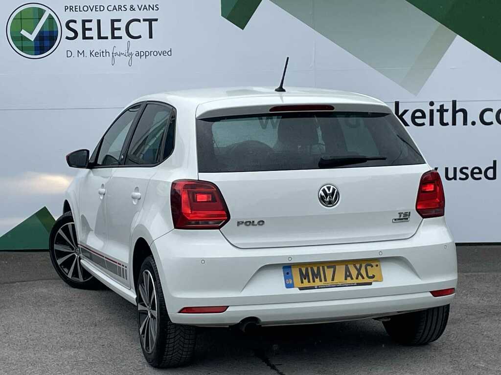 Volkswagen Polo 1.2 Tsi Beats MM17AXC White #3