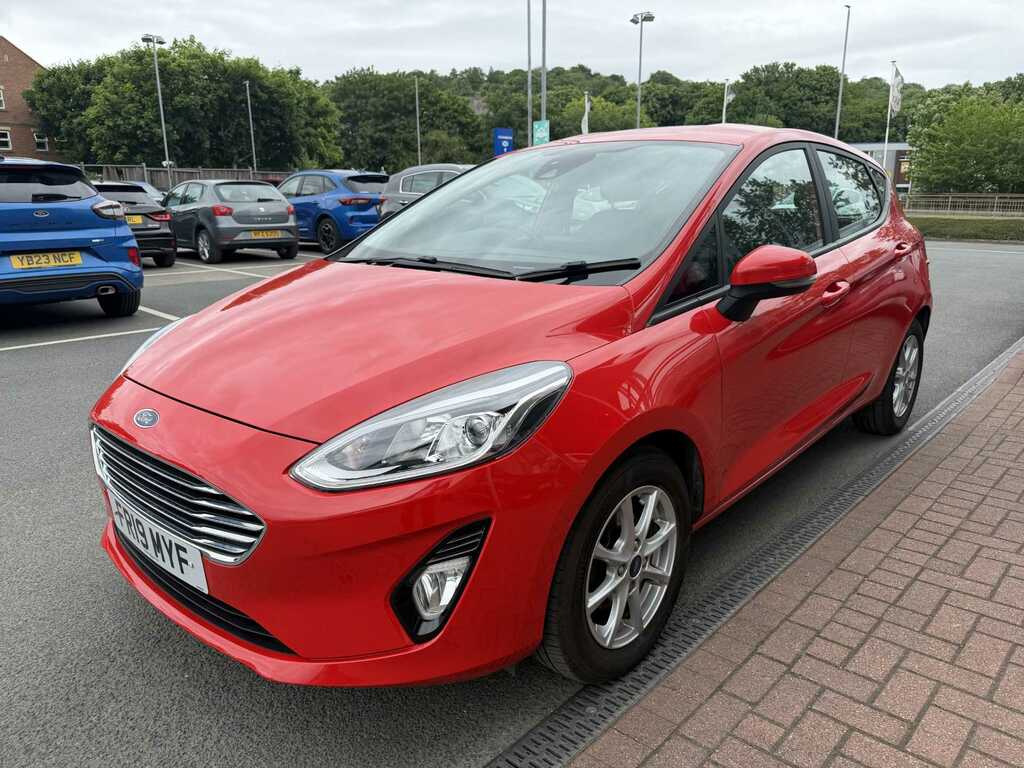 Ford Fiesta 1.0 Ecoboost Zetec FR19MYF Red #3