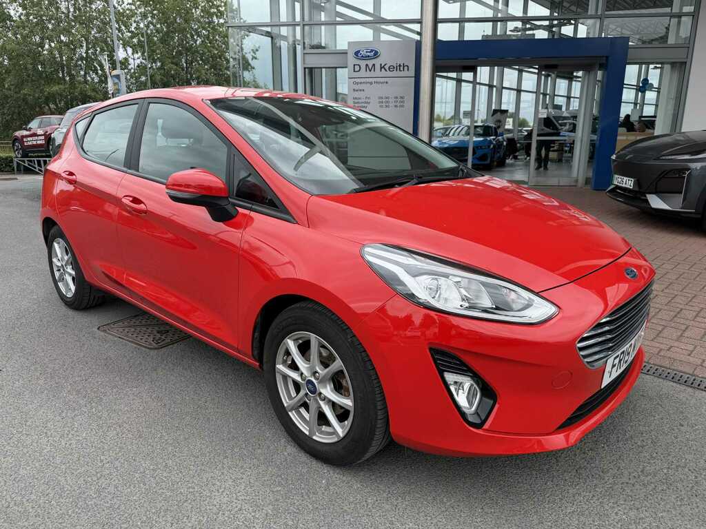 Ford Fiesta 1.0 Ecoboost Zetec Red