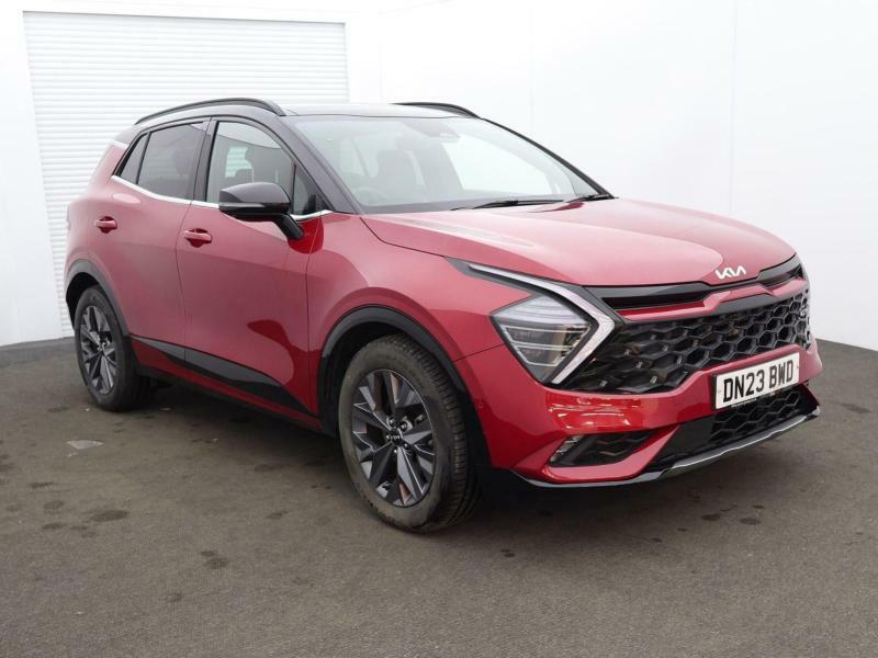 Kia Sportage 1.6T Gdi Hev Gt-line S Red