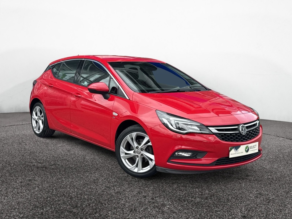 Vauxhall Astra 1.4T 16V 150 Sri Red