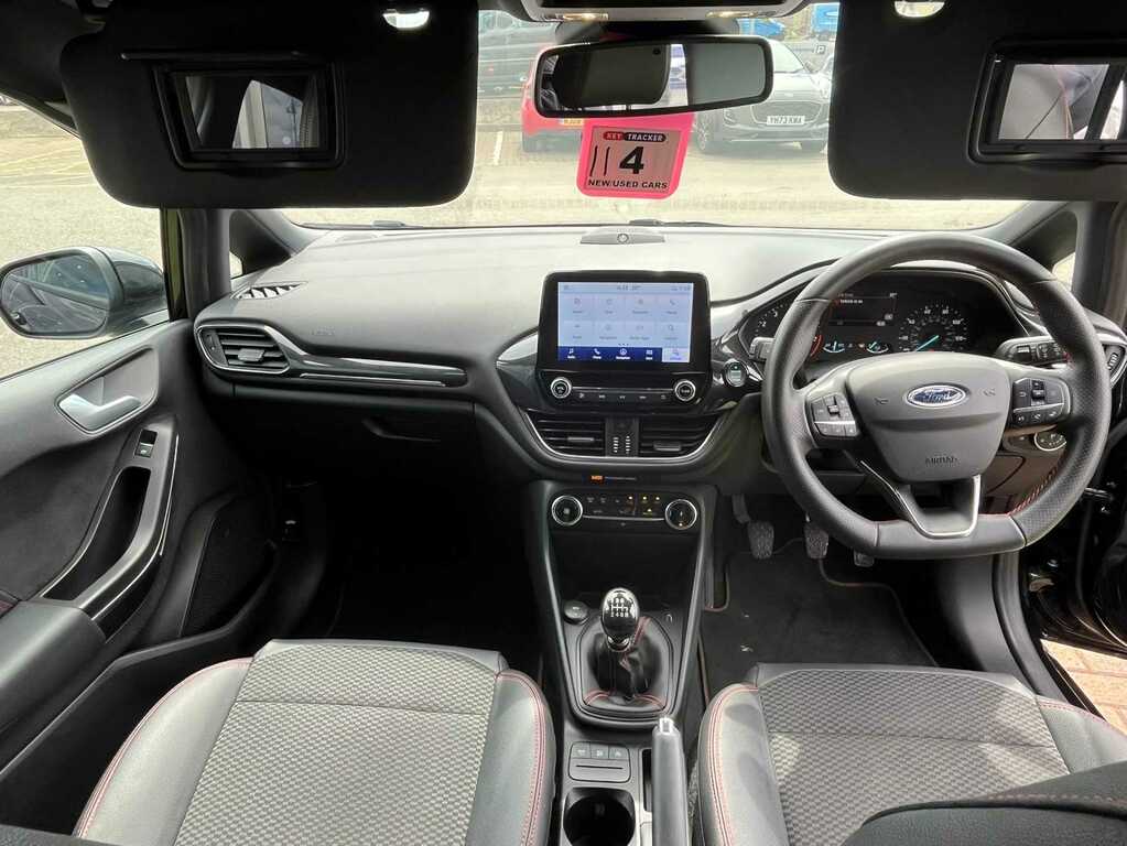 Ford Fiesta 1.0 Ecoboost Hybrid Mhev 155 St-line X Edition YB71HPP Black #4