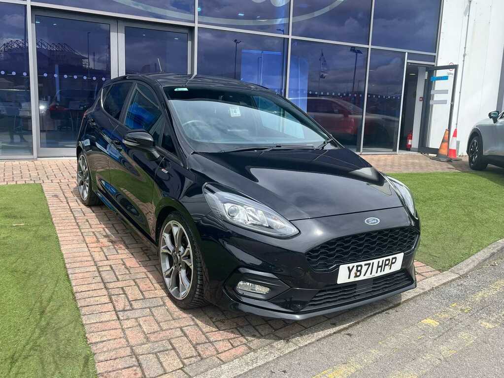 Ford Fiesta 1.0 Ecoboost Hybrid Mhev 155 St-line X Edition Black