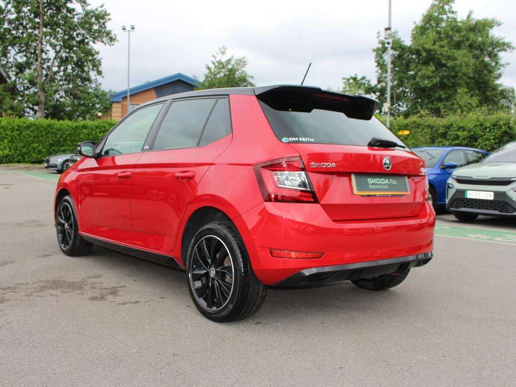 Skoda Fabia 1.0 Tsi Monte Carlo WF69JWZ Red #3