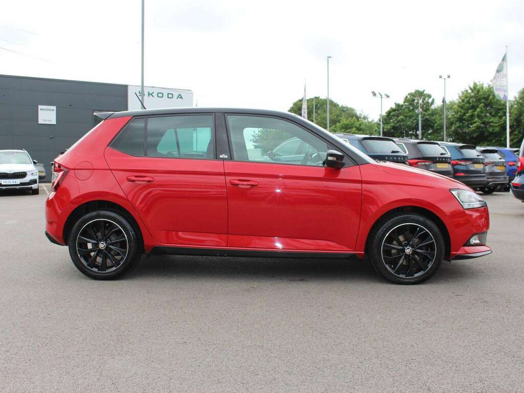 Skoda Fabia 1.0 Tsi Monte Carlo WF69JWZ Red #4