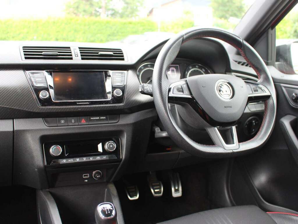 Skoda Fabia 1.0 Tsi Monte Carlo WF69JWZ Red #2