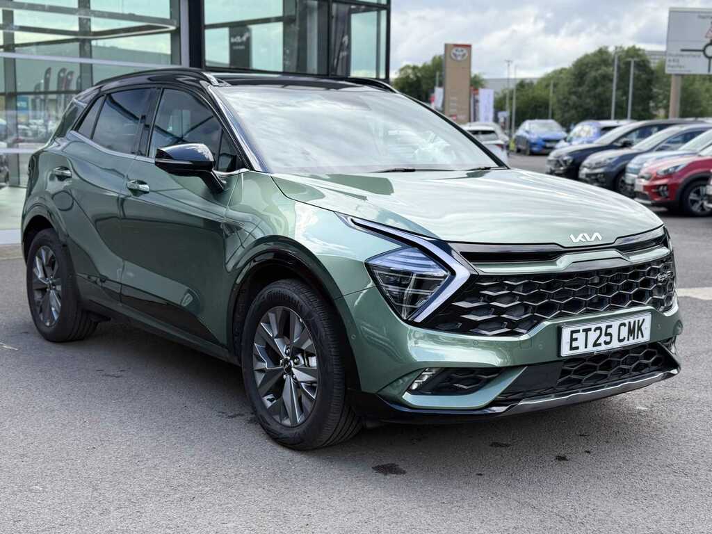 Kia Sportage 1.6T Gdi 207 Hev Gt-line S Green