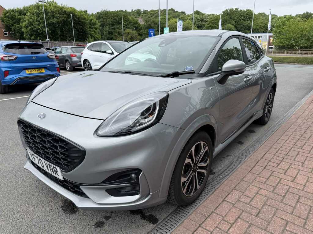 Ford Puma 1.0 Ecoboost Hybrid Mhev St-line Silver #3
