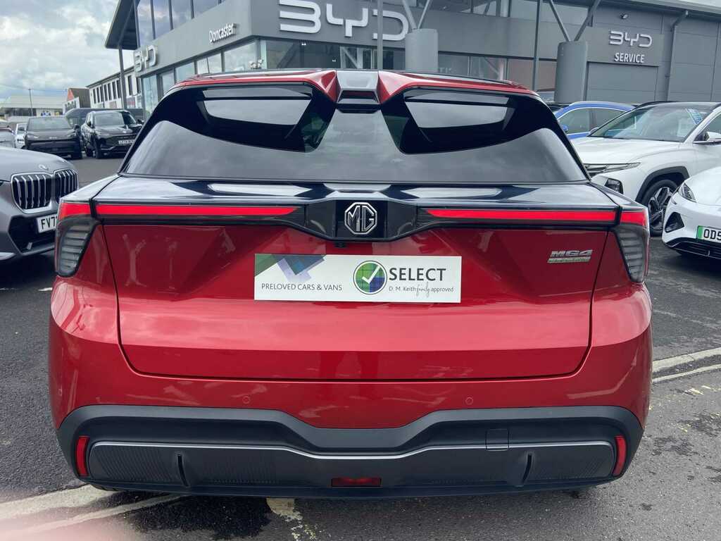 MG MG4 150Kw Trophy Ev Long Range 64Kwh YA23MBU Red #5