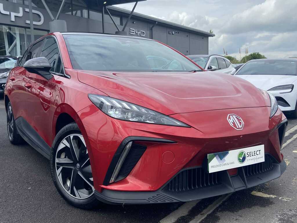 MG MG4 150Kw Trophy Ev Long Range 64Kwh Red