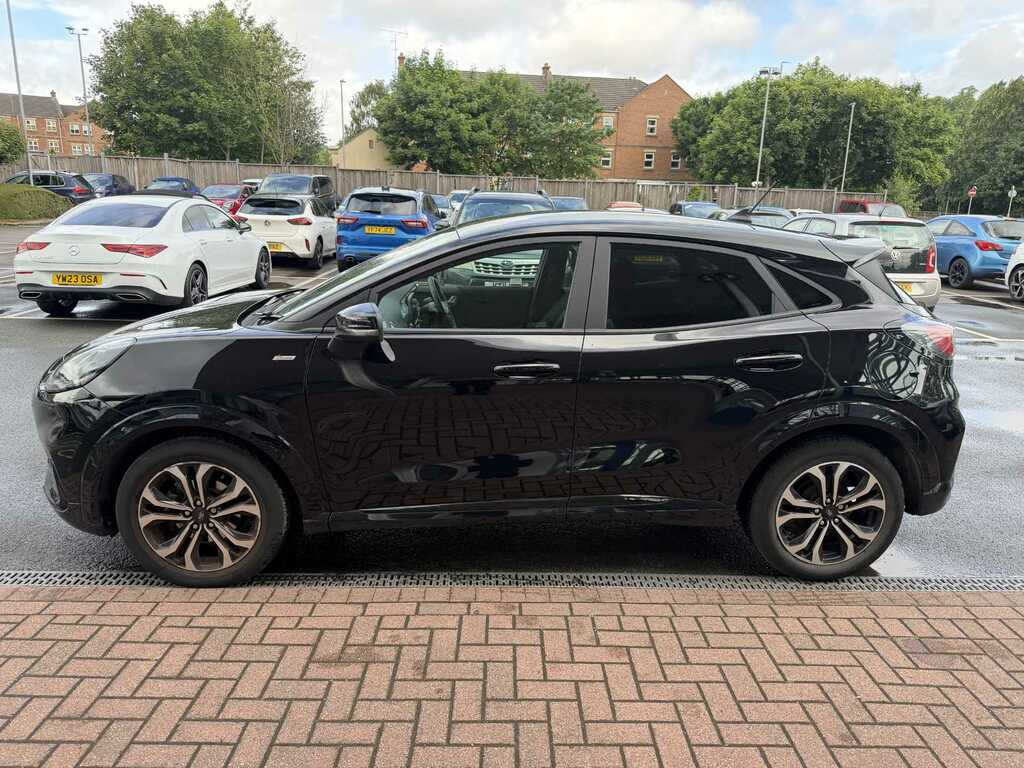 Ford Puma 1.0 Ecoboost Hybrid Mhev St-line YF73OUX Black #4