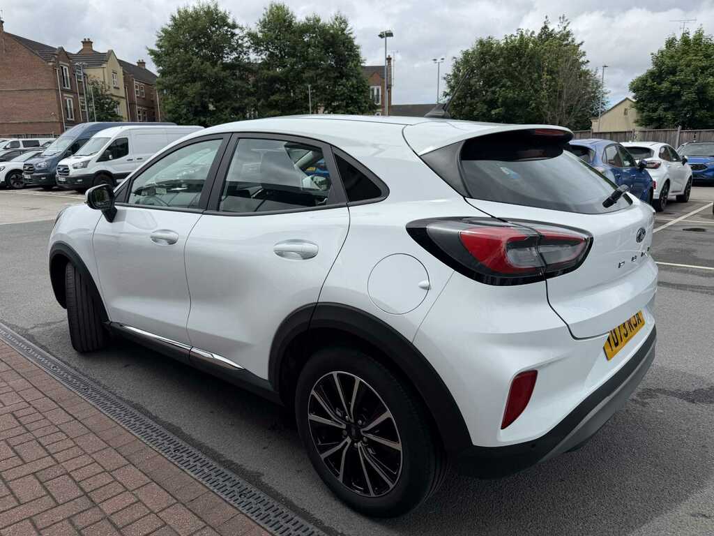 Ford Puma 1.0 Ecoboost Hybrid Mhev Titanium White #5