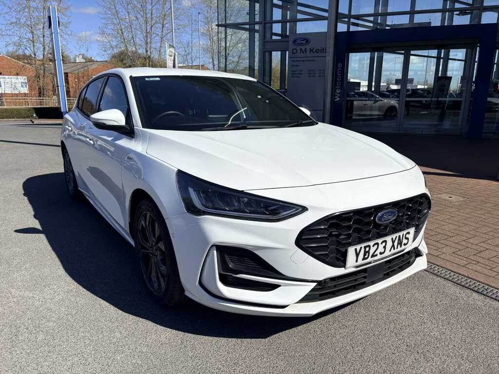 Ford Focus 1.0 Ecoboost St-line Style White