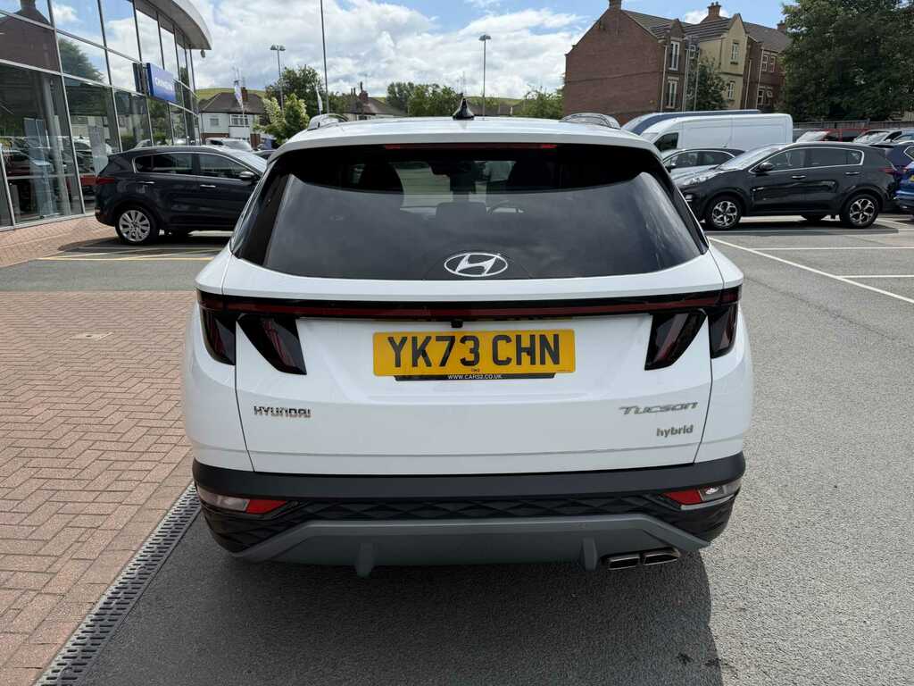 Hyundai Tucson 1.6 Tgdi Hybrid 230 Ultimate 2Wd YK73CHN White #6