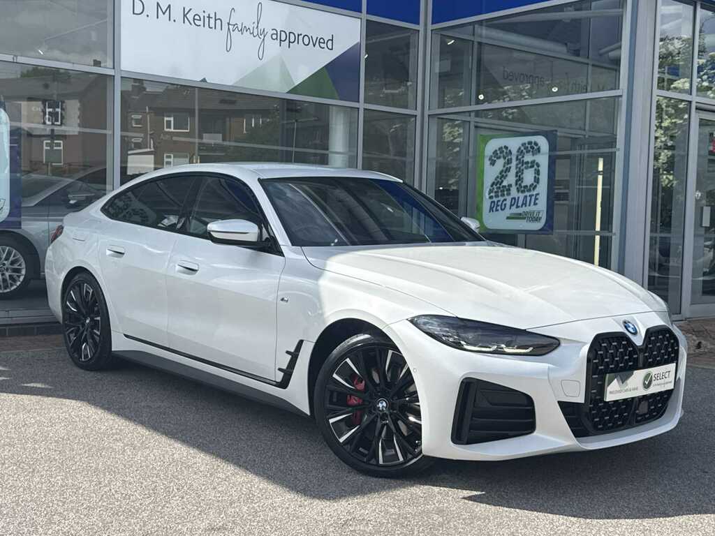 BMW 4 Series Gran Coupe 420I M Sport Step White