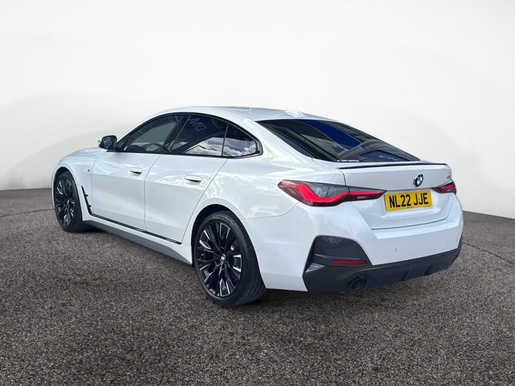 BMW 4 Series Gran Coupe 420I M Sport Step NL22JJE White #5